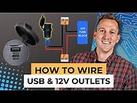 Video thumbnail for How to Wire USB and 12V Outlets - Branch Circuits | Ep: 1/10