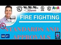 Video thumbnail for 01 Standards and Approval in Fire Fighting (NFPA,UL,NBC,FM,LPCB,LPS, AND VdS)