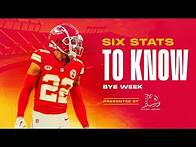 Video thumbnail for Six Stats To Know For Week 10 Of The 2023 NFL Season | Kansas City Chiefs