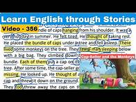 Video thumbnail for How to read a story - How to read a paragraph - Learn English through Stories