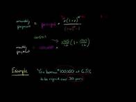 Video thumbnail for How to Calculate a Mortgage Payment