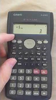 Video thumbnail for How to solve a 3x3 matrix using the rule of Sarrus - Casio fx-82MS
