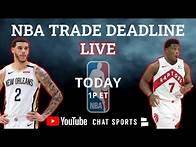 Video thumbnail for NBA Trade Deadline 2021 LIVE