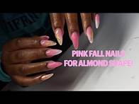 Video thumbnail for Pink Almond Nails! Fall Nail Inspo For Almond Shape