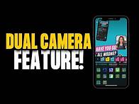 Video thumbnail for How To Use The TiKToK Live Dual Camera Feature!