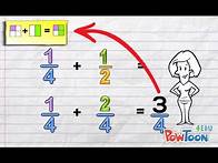 Video thumbnail for Adding Fractions with Different Denominators