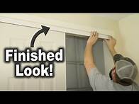 Video thumbnail for How to Add a Finished Look to Sliding Closet Doors | The Fixer Clips