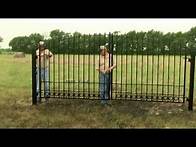 Video thumbnail for Driveway Gate Installation Video