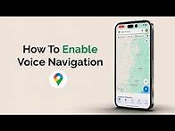 Video thumbnail for How To Enable Voice Navigation In Google Maps?