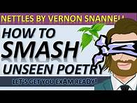 Video thumbnail for Unseen Poetry Revision GCSE English Literature: Analysis of Nettles by Vernon Scannell