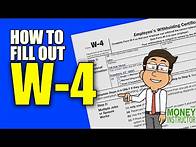Video thumbnail for How to Fill Out an IRS W-4 Form | Money Instructor