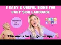 Video thumbnail for How To Sign With Your Baby - A Complete Guide!