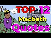 Video thumbnail for Top 12 MOST IMPORTANT Macbeth Quotes #macbeth #shakespeare #gcseenglish #gcserevision