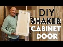 Video thumbnail for How To Easily Make Your Own Shaker Cabinet Doors - DIY Guide