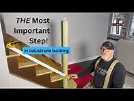 Video thumbnail for Balustrade Layout: Establish rake; newel/railing height and locations