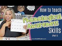 Video thumbnail for How to Teach Phonological Awareness - Part 1