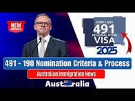 Video thumbnail for Latest South Australia 491 & 190 Nomination Criteria & Process 2025 | Australian Immigration News