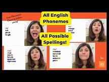 Video thumbnail for The 44 English Sounds (and THEIR SPELLINGS!) REVEALED + Learn the CORRECT phonemes sounds!