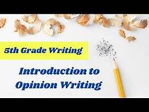 Video thumbnail for Introduction to Opinion Writing // 5th Grade Writing Online Lesson