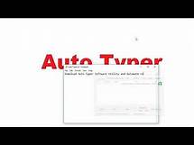 Video thumbnail for Auto Typer