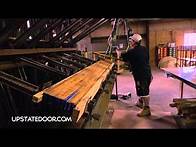Video thumbnail for UPSTATE DOOR: Custom hardwood doors