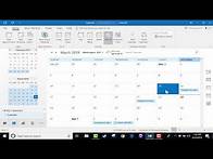 Video thumbnail for Using the Microsoft Outlook Calendar