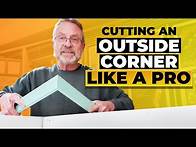 Video thumbnail for How To Cut An Outside Corner TRIM! [Trim Tutorials #11]