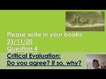 Video thumbnail for #gcse English P1 Q4 Jamaica Inn model answer
