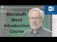Video thumbnail for What's the Best Microsoft Word Course for Beginners in 2025?