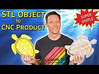 Video thumbnail for Amazing 3D Art with CNC - STL Imports for Carbide Create