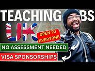 Video thumbnail for How To Get Teaching Jobs with VISA SPONSORSHIPS in the UK! | Move Abroad as A Teacher