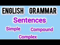 Video thumbnail for Simple ,Compound, and Complex Sentences !! How to identify ??With Explanation @shubiscorner9075