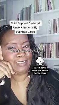 Video thumbnail for Child Support Declared Unconstitutional #legalproblems #knowyourrights #legaladvocate #justice #cou