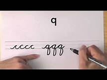 Video thumbnail for How To Write in Cursive // Lesson 17 // A complete Course // FREE Worksheets
