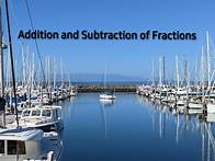 Video thumbnail for Addition and Subtraction of Fractions