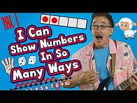 Video thumbnail for I Can Show Numbers In So Many Ways | Math Song for Kids | How to Represent Numbers | Jack Hartmann