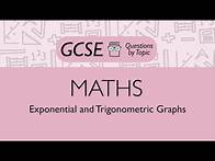 Video thumbnail for Exponential and Trigonometric Graphs (Higher) - Q2 | Maths GCSE | PMT Education