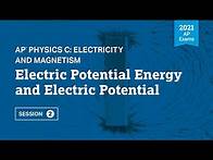 Video thumbnail for 2021 Live Review 2 | AP Physics C: E&M | Electric Potential Energy and Electric Potential