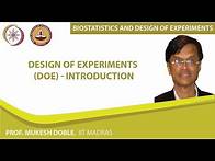 Video thumbnail for Design of experiments (DOE) - Introduction