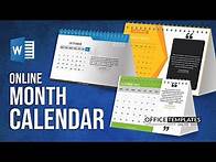 Video thumbnail for How to Create Month Calendar without using any Software | DIY Tutorial