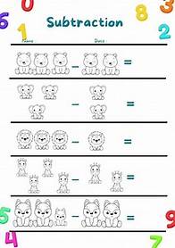 Video thumbnail for 20 Printable Kindergarten Addition Worksheets, Picture Addition and Subtraction , Printable for Kindergarten, Preschool Homeschool - Etsy