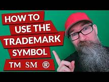 Video thumbnail for How to use the registered trademark symbol with a logo