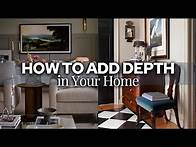 Video thumbnail for What Is DEPTH in Interior Design—and What It Means to Add It: Learn How to Add Depth in Simple Ways