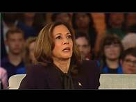 Video thumbnail for 'Rhetorically challenged': Kamala Harris mocked over latest 'word salad' on Oprah