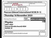 Video thumbnail for IGCSE Physics November 2023 Paper 1