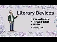 Video thumbnail for ESL - Literary Devices (Onomatopoeia, Personification, Simile, and Metaphor)