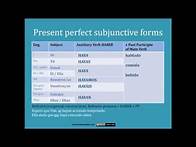 Video thumbnail for The Spanish Present Perfect Subjunctive: Forms and Uses