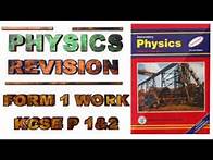 Video thumbnail for Complete Form 1 Physics Exam (100 Marks) Revision | Revision | Physics Form 1 | Physics | Kcse 2020