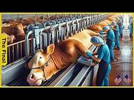 Video thumbnail for 10,000+ Livestock Machines Revolutionizing U.S. Farming - Farming Documentary