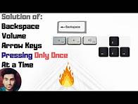 Video thumbnail for Backspace Key Delete only one letter at a Time